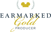 Disney Earmarked Gold Logo