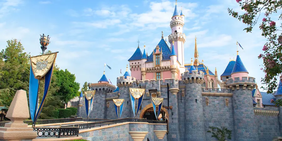 Sleeping Beauty Castle at Disneyland Resort in California